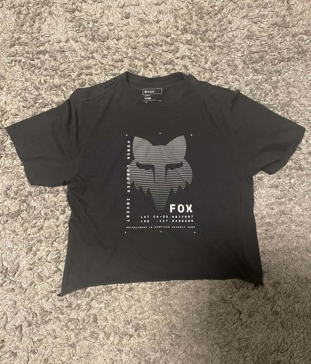 Fox racing Diy crop top
